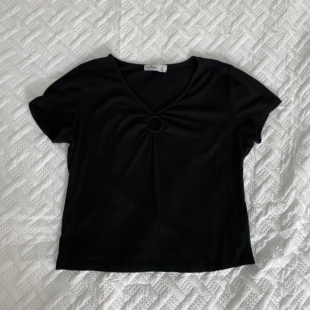 Hollister Ring Black Top